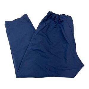 FIGS 2XL Navy Blue‎ Drawstring Scrub Pants Relaxed Comfortable Workwear